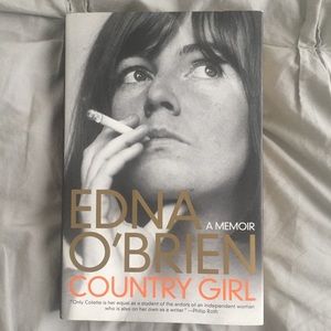Edna O’Brien Country Girl Hardcover memoir book Ireland Irish